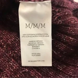 CAbi Sweaters Cabi Chime Pullover Purple Soft Sweater Size